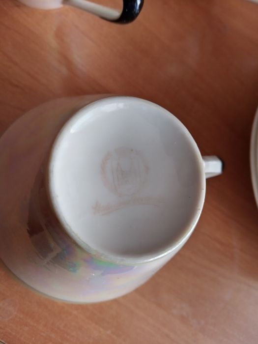 Porcelana PRL serwis kawowy