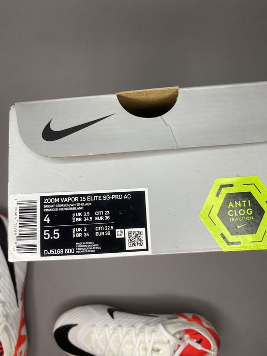 Нові nike mercurial elite профі футбольні дитячі копочки бутси 36р