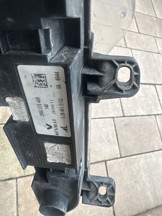 Halogen renault captur I lift led drl prawy przod