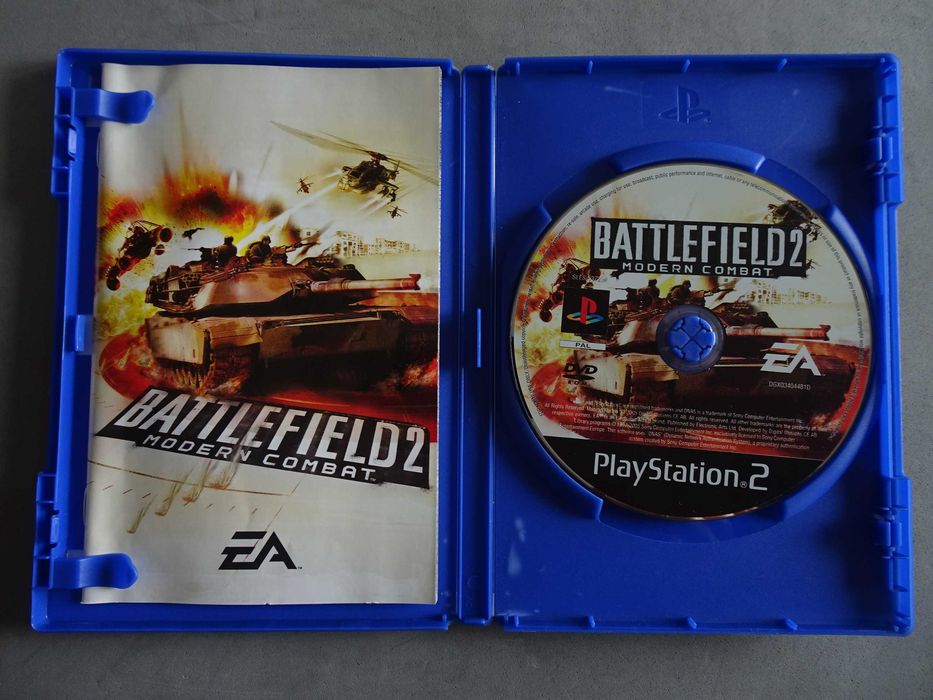 Jogo - Playstation 2 PS2 Battlefield Modern Combat