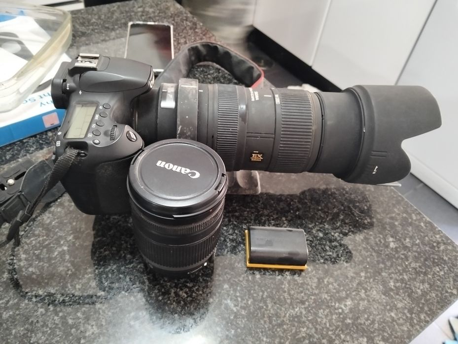 Canon 60d mais lentes