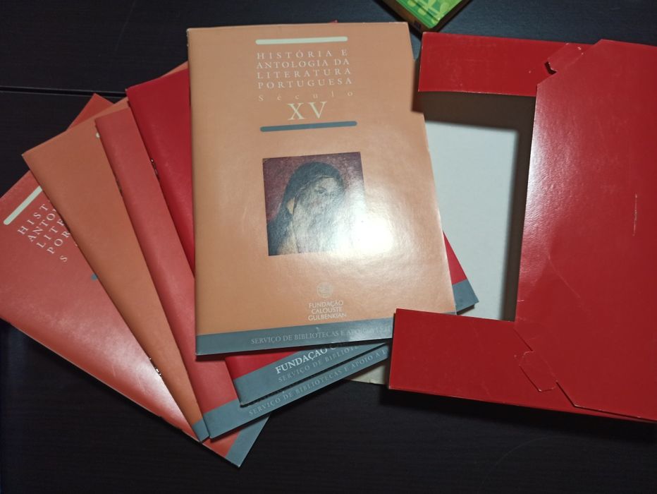 História e antologia da literatura portuguesa séc VX, XVI e XIII-XIV