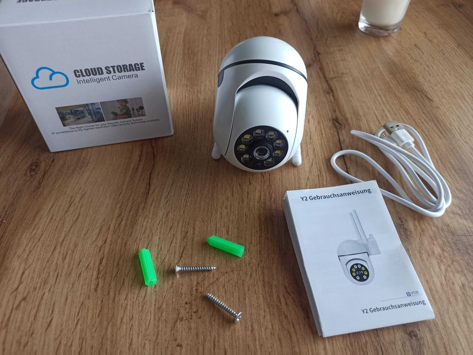 Kamera wifi nowa ze slotem na kartę microSD