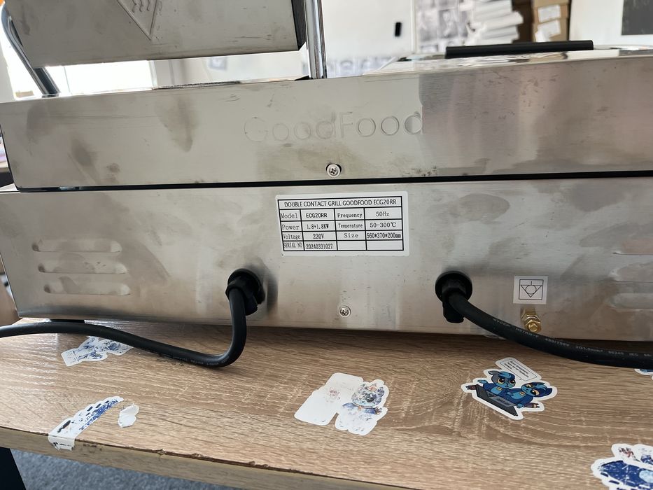GoodFood Подвійний Гриль контактний ECG20RR
