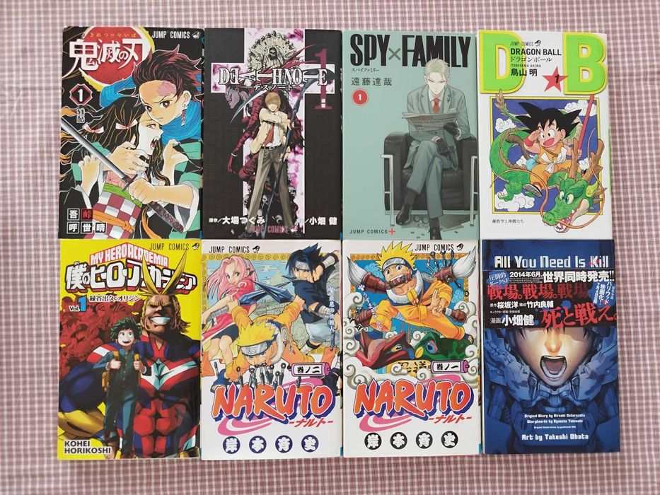 Vendo Mangás em Japonês (Várias Séries)