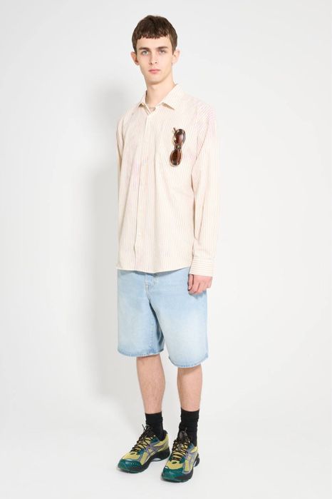 Джинсовые шорты Stussy