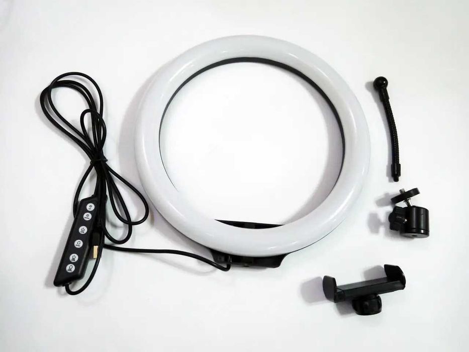 Кільцева LED лампа RGB 26см