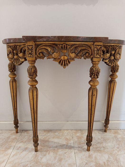 Carved Table and Mirror64861767180801121