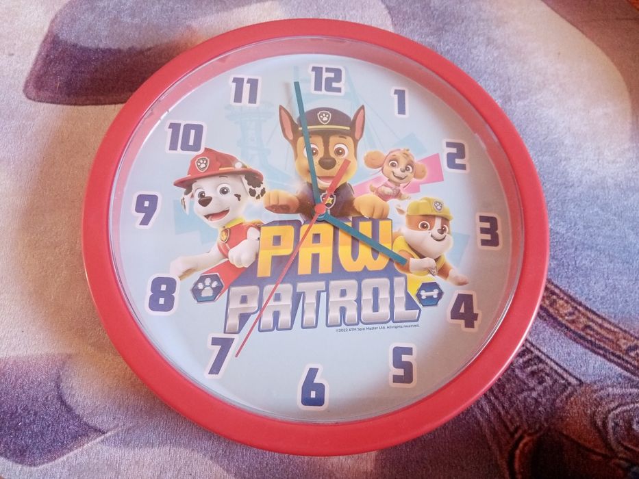 Nowy zegar psi patrol