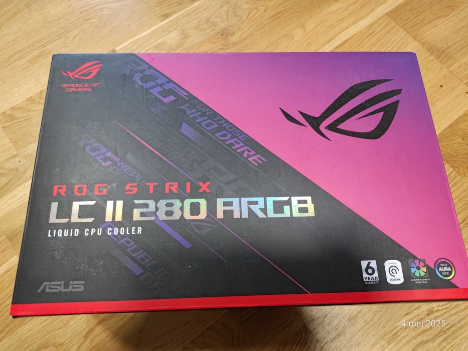 Chłodzenie wodne Asus ROG Strix LC II 280 ARGB