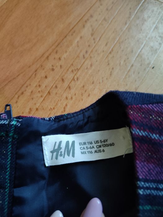 Sukienka wizytowa H&M 110-116