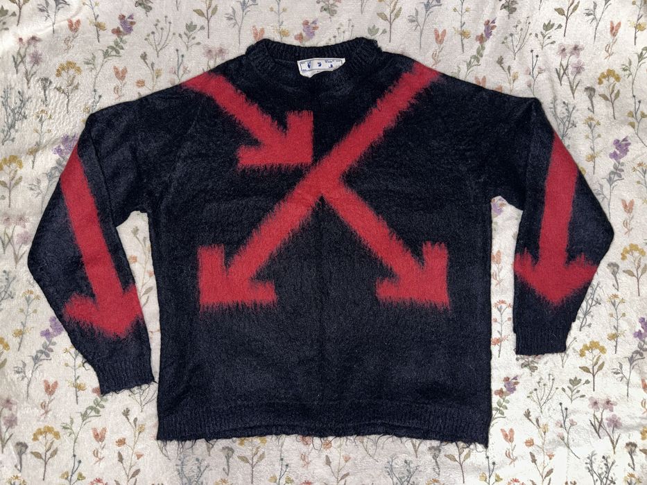 Свитер y2k, opium, off white