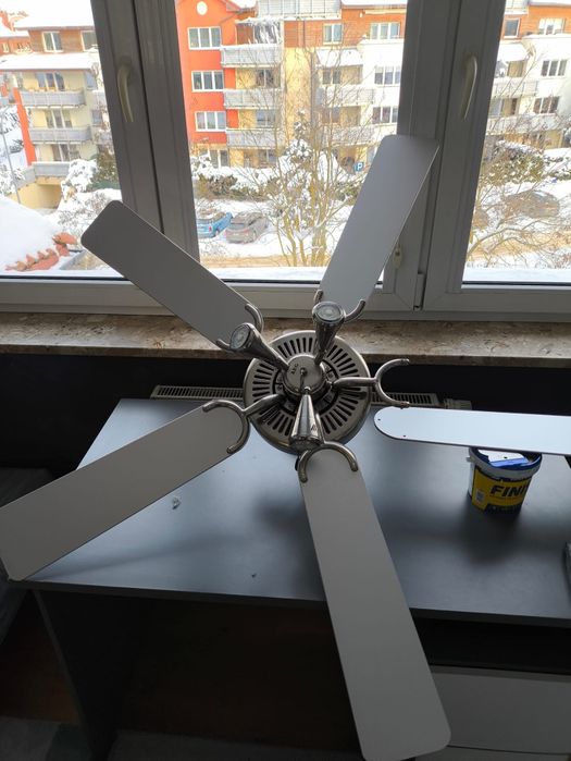 Żyrandol wentylator sufitowy Wiatrak