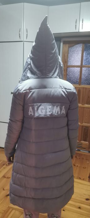Kurtka zimowa damska młodzieżowa długa r M
