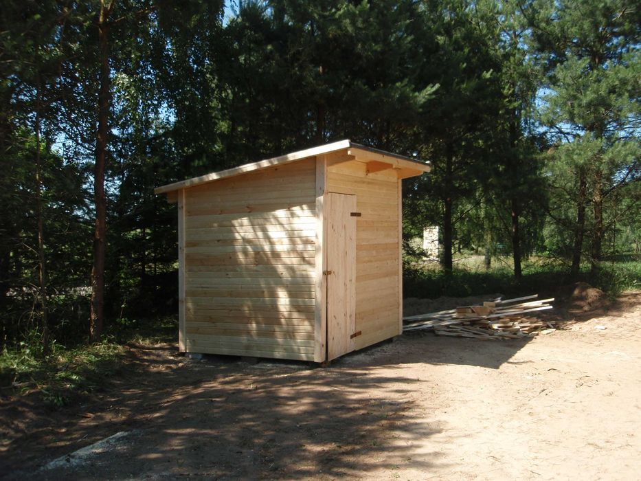 Domek drewniany narzędziowy 3m x 2m dach jednospadowy Podłoga w cenie