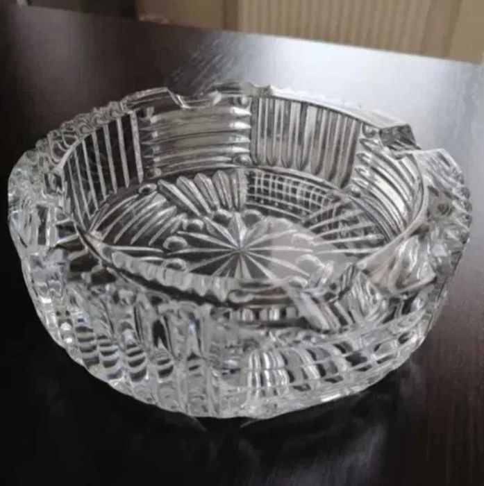 Пепельница хрусталь Чешский