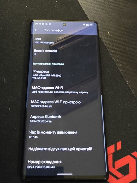 Google pixel 6 pro 128gb