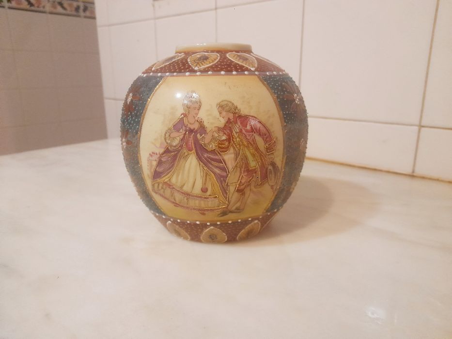 Vaso Decorativo Estilo Satsuma