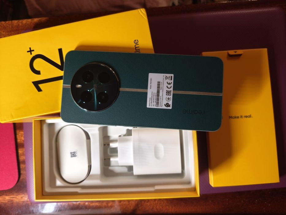 Новий Realme 12 Plus 5G 12/512 ГБ (Global), AMOLED 120Hz, Android 15