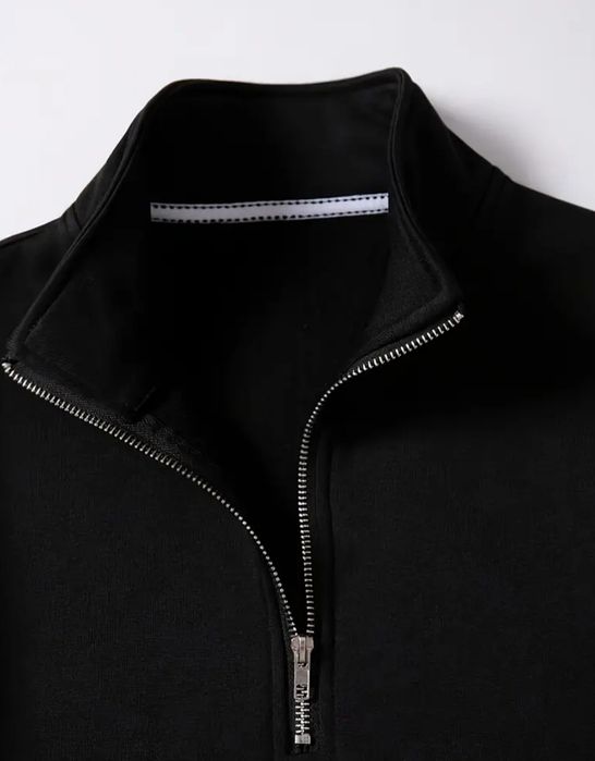 Кофта полу замок в стилі олд мані 1/4