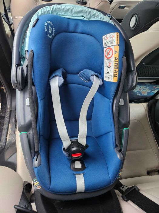 Fotelik samochodowy Maxi-Cosi Coral + baza Familyfix 3 + adaptery do wózka