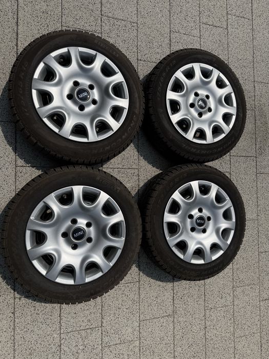 Oryginalne koła MINI, nowe opony 175/65 R15 Zima Transport gratis