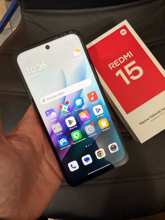 NOWY Smartfon Xiaomi Redmi 15 8/256GB - ASCOM ul klasztorna