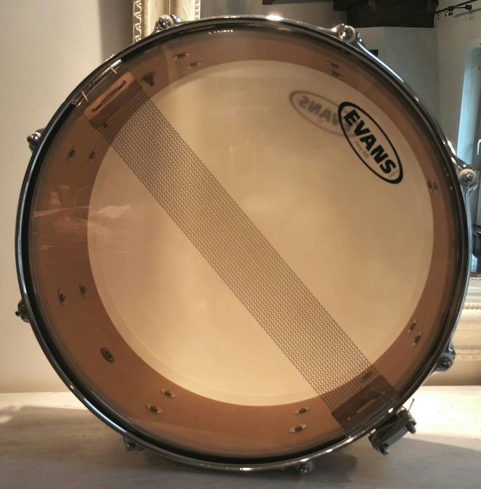 Werbel drewniany Ludwig, Power Hoop, Puresound, Evans, brzoza