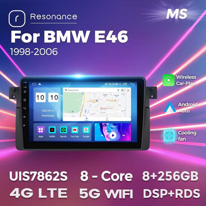 Штатна магнітола  мультимедія BMW E46 Android GPS навігація