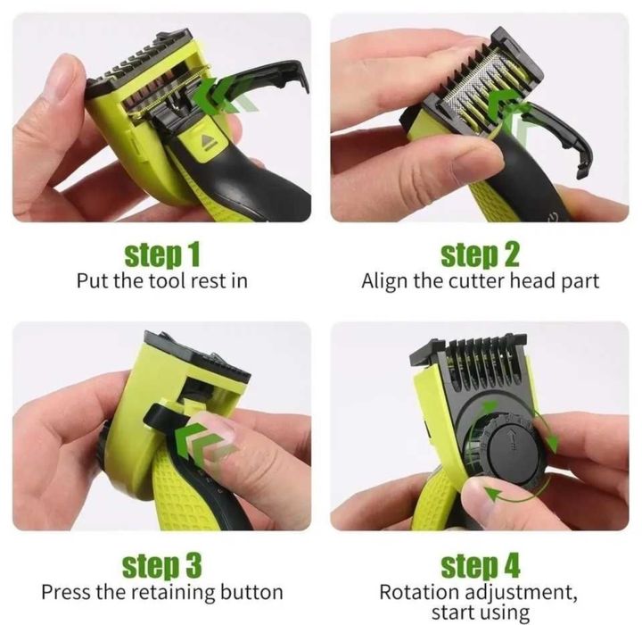 Набір Гребінець насадка для тримера Philips OneBlade