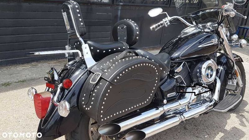 Yamaha drag star osłona kolanka wydechowego
