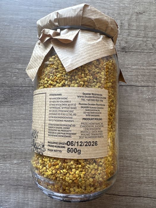 Pyłek kwiatowy - pyłek pszczeli 500 g