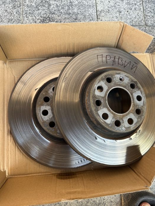 Гальмівні диски passat b6 b7 cc audi golf jetta