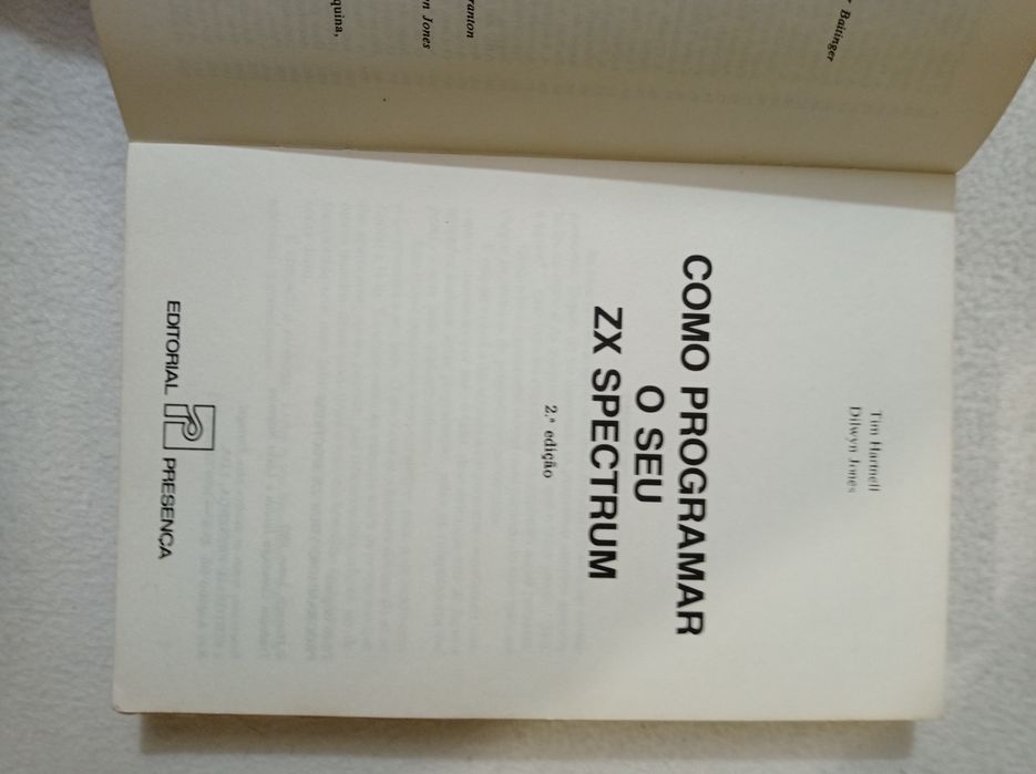 Como programar o seu ZX spectrum - Tim Hartnell e Dilwyn Jones