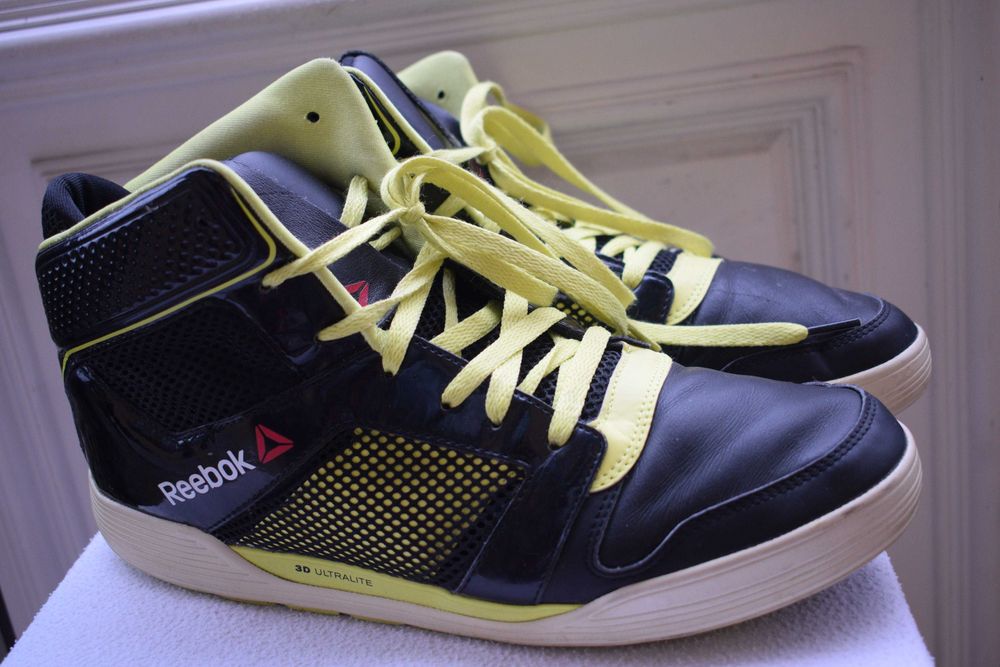 кожаные кеды кроссовки сникеры Reebok 3D Ultralite Lesmills р. 44,5