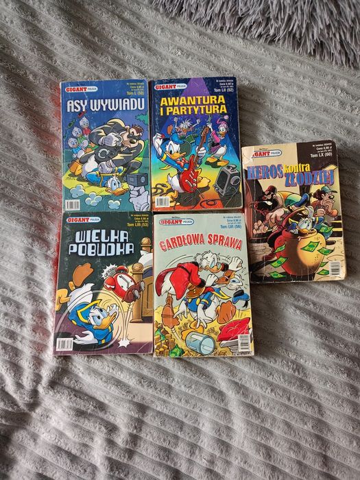 Sprzedam zestaw komiksów Gigant