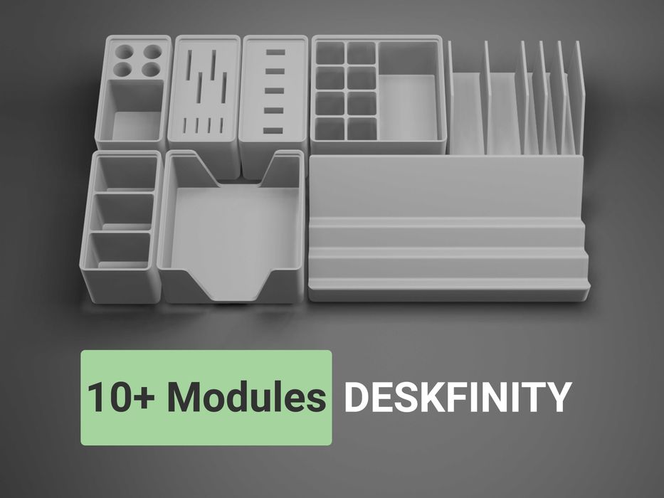 Modularny Organizer Biurkowy Deskfinity System 8 modułów Polska Produkcja