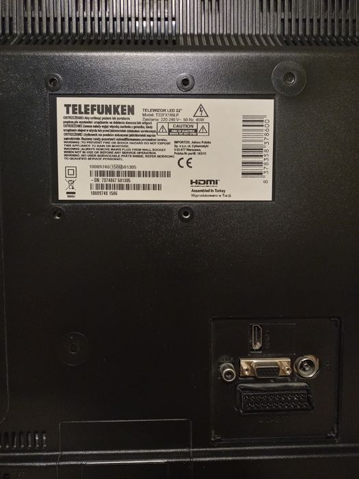 Telewizor Telefunken T22FX189LP