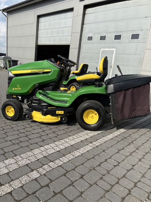 Kosiarka John Deere X350R z koszem JAK NOWA