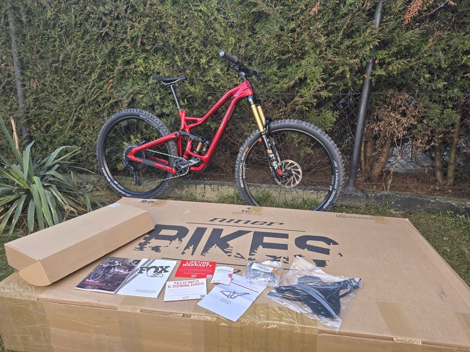 Nowy Rower enduro Niner WFO 9 rdo 3-star fox 38 kashima  karbon