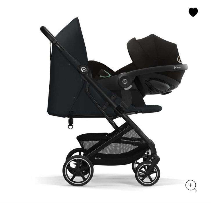 Carrinho Cybex Beezy + Adaptadores para Ovo