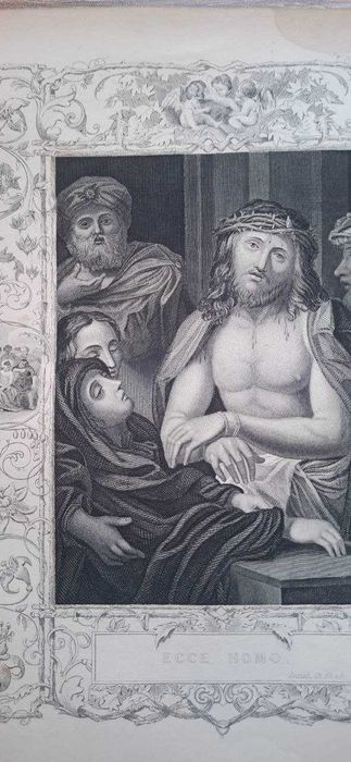 Релігійна гравюра XIX століття.