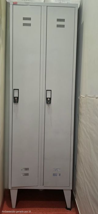 Cacifo metálico  com separacao.
