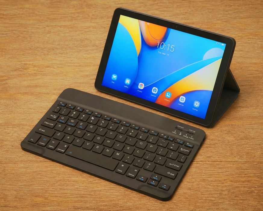 Tablet HD NOVO com teclado, caneta stylus e fones power-bank!