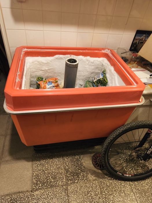 Zamrażarka skrzyniowa, pasteryzator do lodow