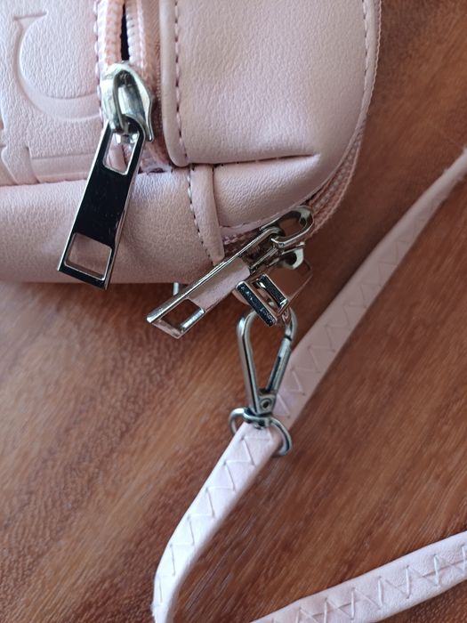 Bolsa rosa para menina, com 4 compartimentos