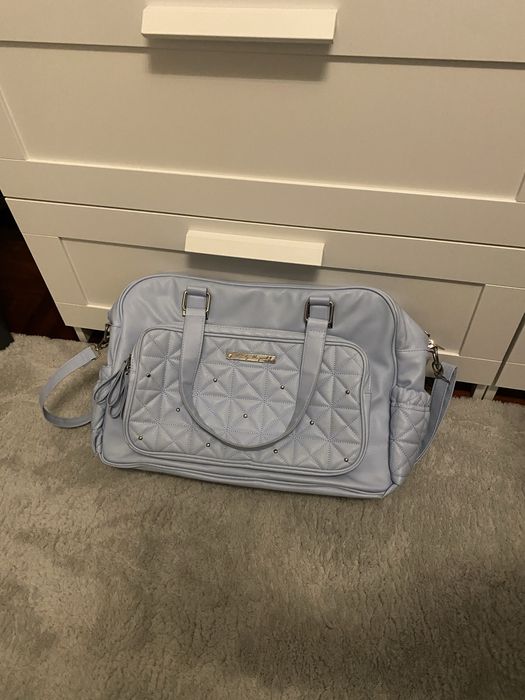 Mala de materinade / bebé azul | Como novo