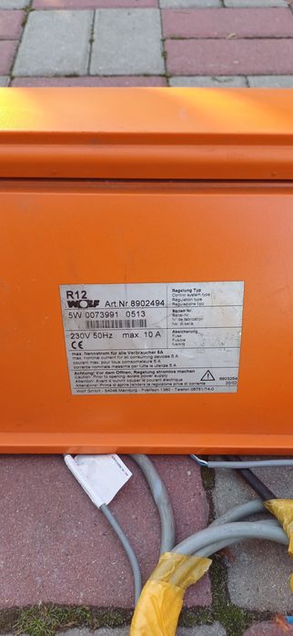 Wolf R12 sterownik regulator piec gazowy automat programator