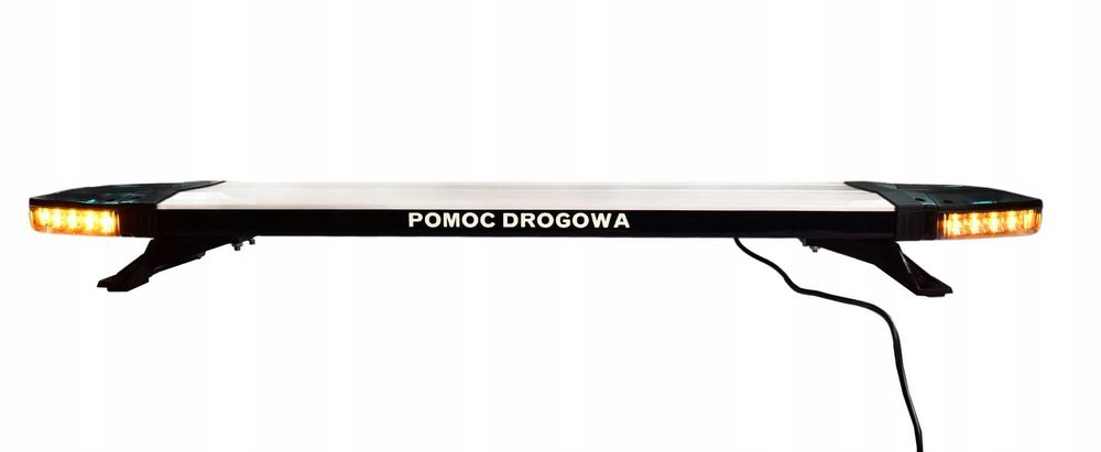 Belka ostrzegawcza stroboskopowa LED Pomoc drogowa 90cm pilot