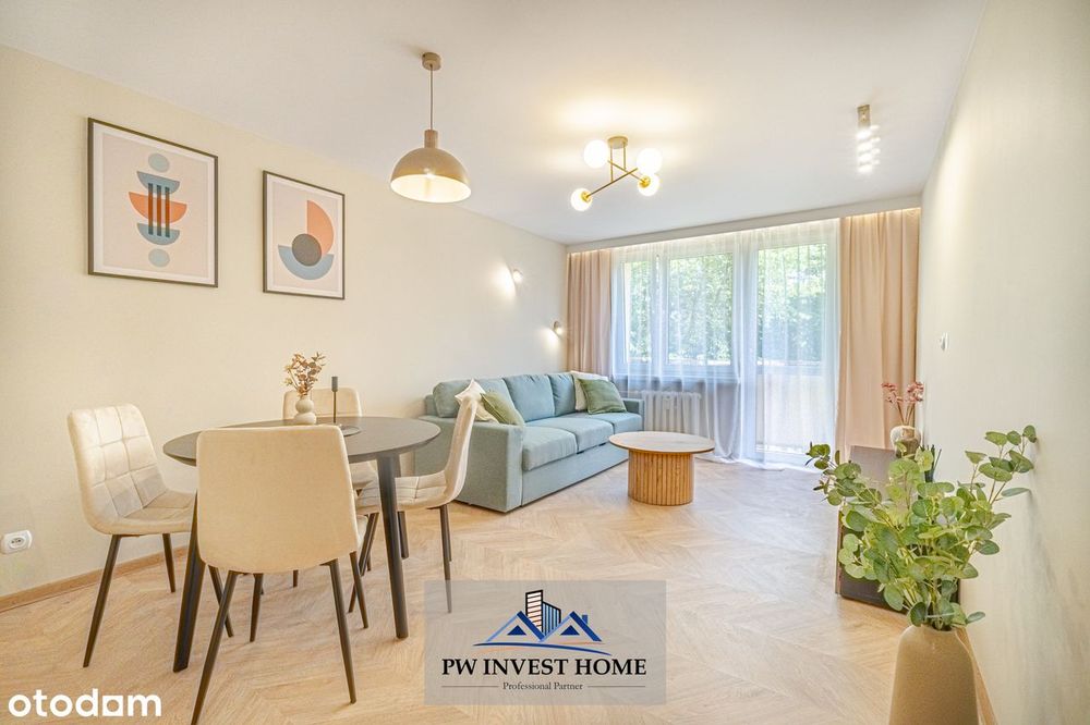 Nowoczesne 48m2 po remoncie, 1 piętro, balkon